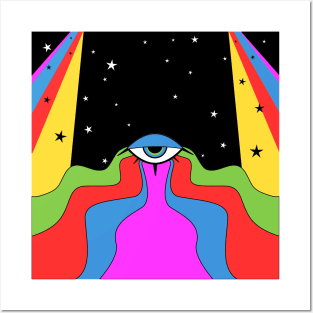 Psychedelic Eye Posters and Art